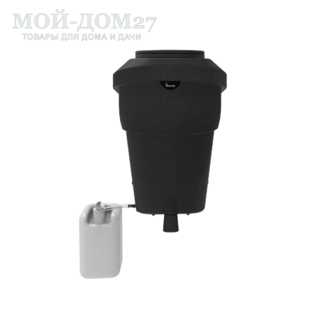 Компостный туалет Rostok 230 (черный гранит) | Мой-Дом27 | Стационарный компостный биотуалет цвета черный гранит емкостью накопительного бака 230 л. Этого хватит на весь дачный сезон.
Особенность является удобное опорожнение через дверцу снаружи помещения. Уборные отходы после полного цикла компостирования представляют собой ценное удобрение для почвы.